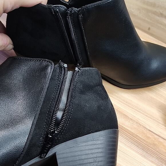 STYLE & CO WILEYY BLACK ANKLE ZIPPER BOOTIES SIZE 10 NWOB CUTE - Picture 11 of 16
